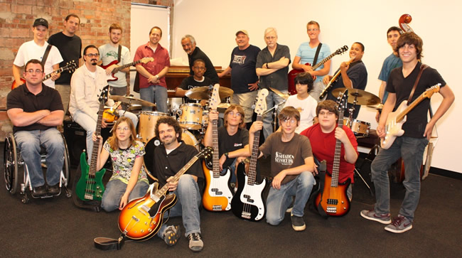 Sean Carney Band "Camp Blues" Students